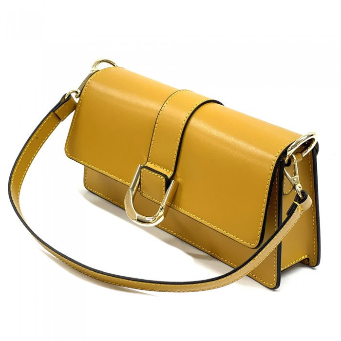 Sac bandoulière en cuir de vachette Viola