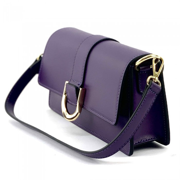 Sac bandoulière en cuir de vachette Viola