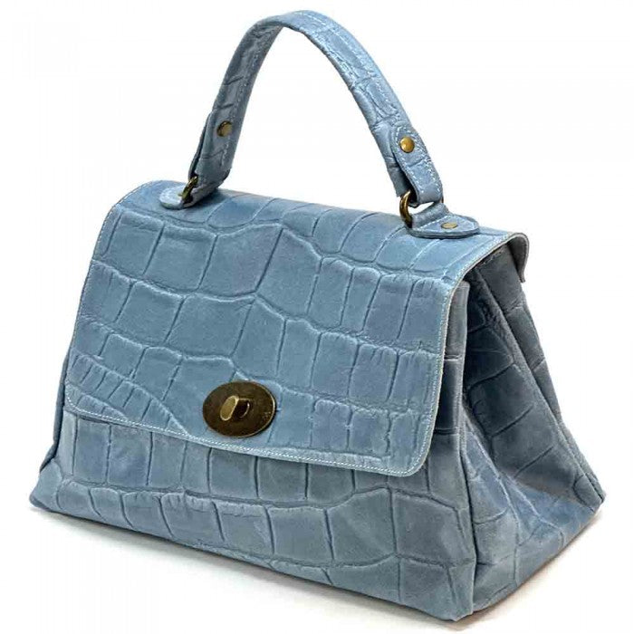 Sac messager Irma en cuir de vachette