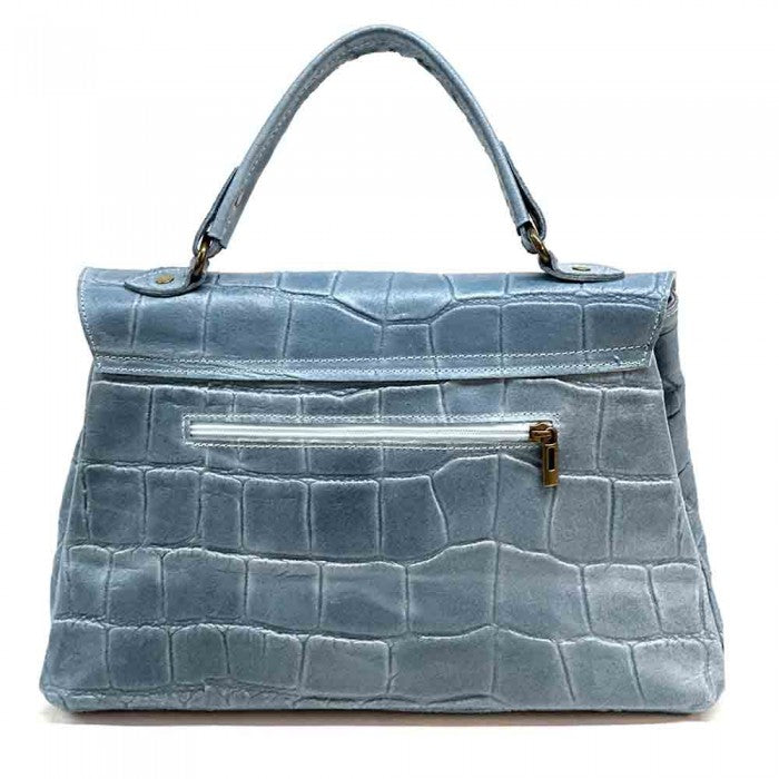 Sac messager Irma en cuir de vachette