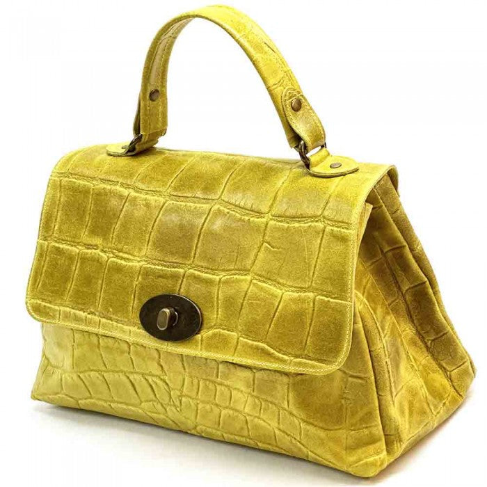 Natalina Cow Leather Messenger Bag