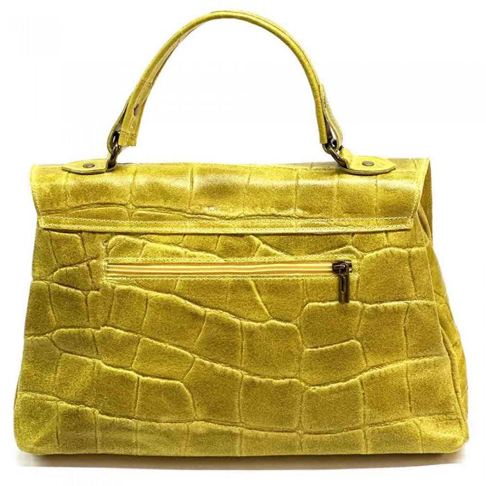 Sac messager Irma en cuir de vachette