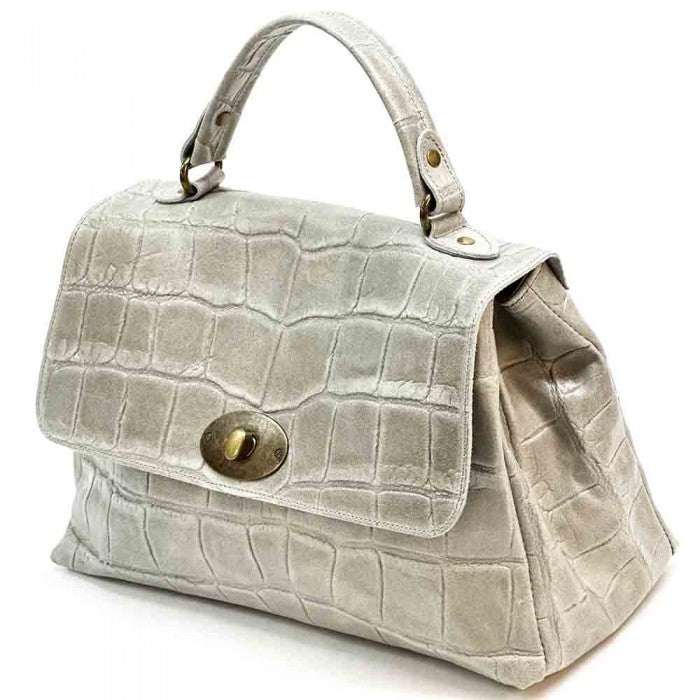 Sac messager Irma en cuir de vachette