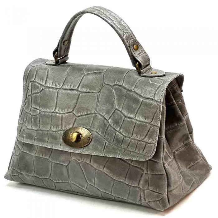 Sac messager Irma en cuir de vachette