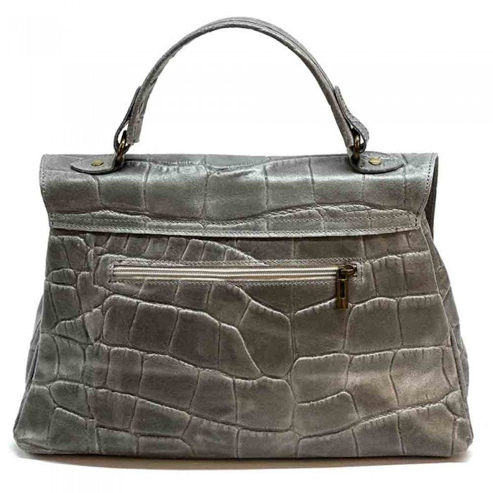 Sac messager Irma en cuir de vachette