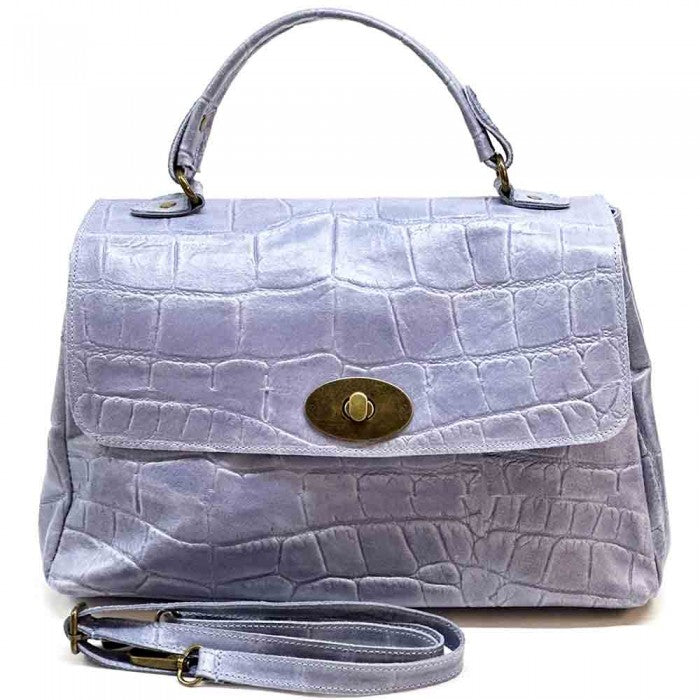 Sac messager Irma en cuir de vachette