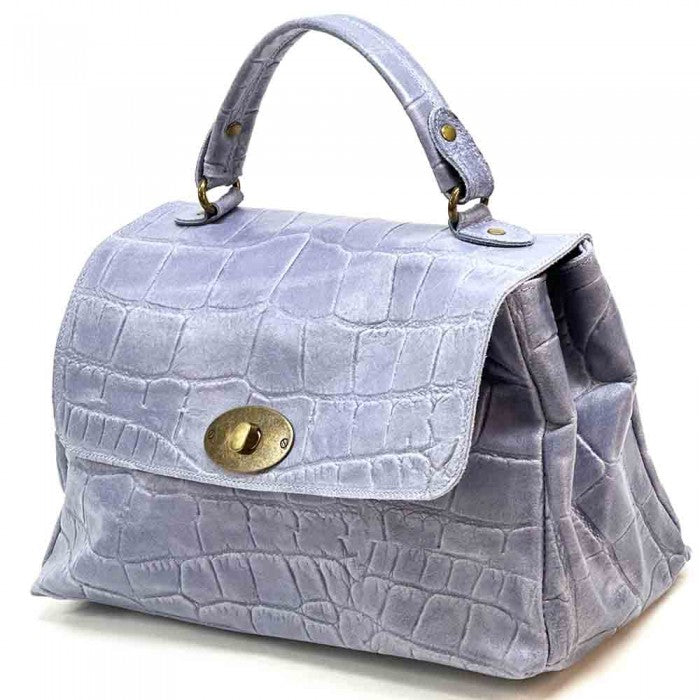 Sac messager Irma en cuir de vachette