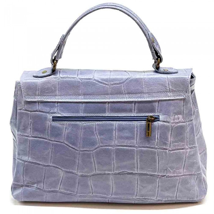 Sac messager Irma en cuir de vachette
