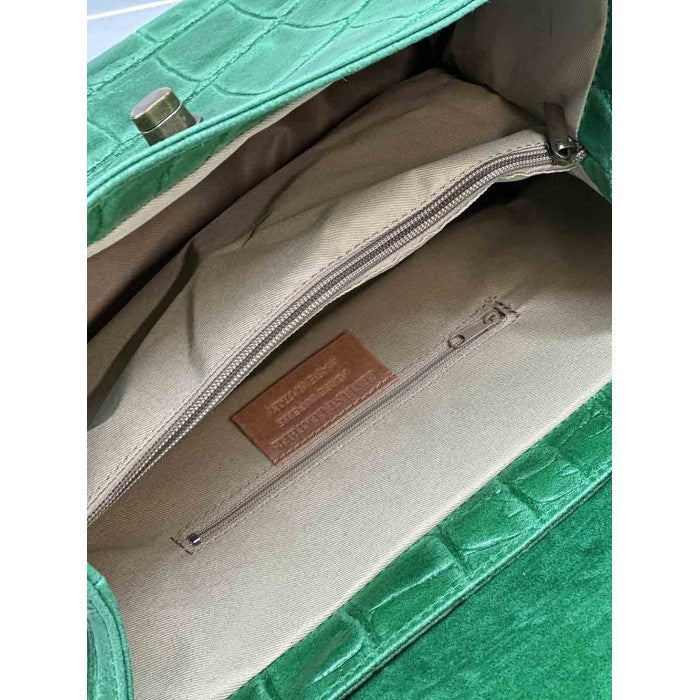 Sac messager Irma en cuir de vachette