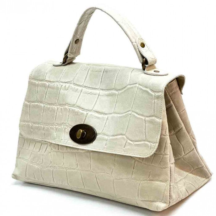 Sac messager Irma en cuir de vachette