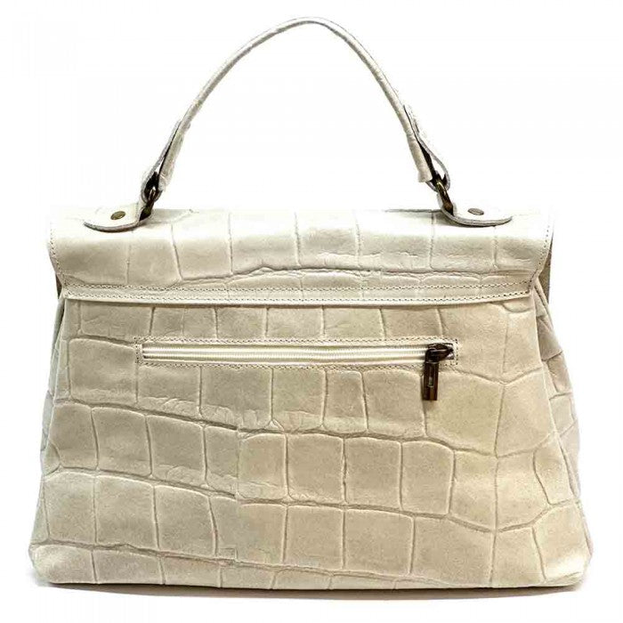 Natalina Cow Leather Messenger Bag