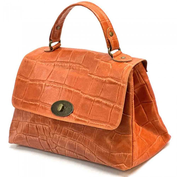 Sac messager Irma en cuir de vachette