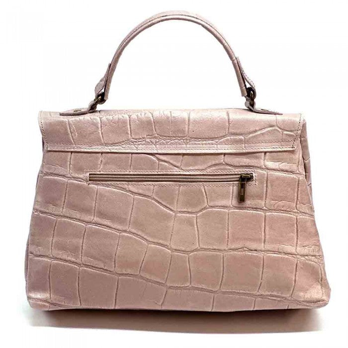 Sac messager Irma en cuir de vachette