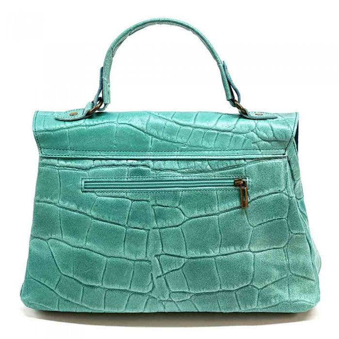 Sac messager Irma en cuir de vachette
