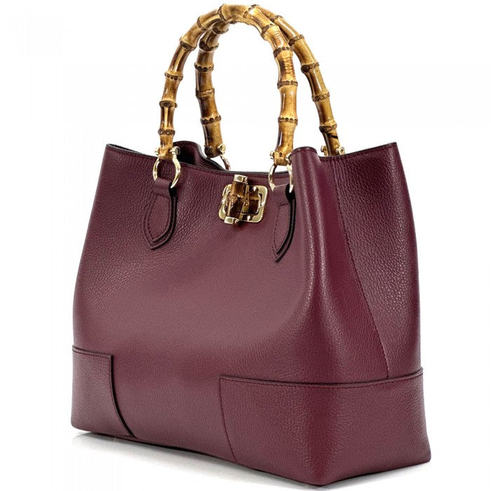 Fabrizia Leather Handbag