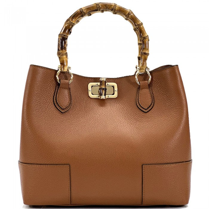 Fabrizia Leather Handbag