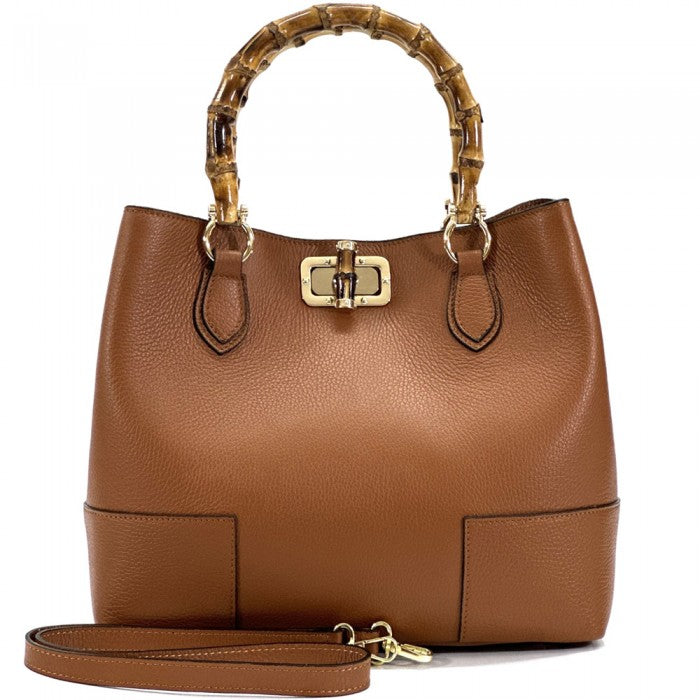 Fabrizia Leather Handbag