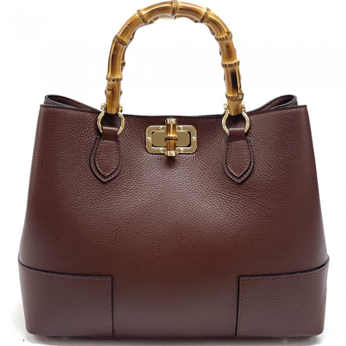 Fabrizia Leather Handbag