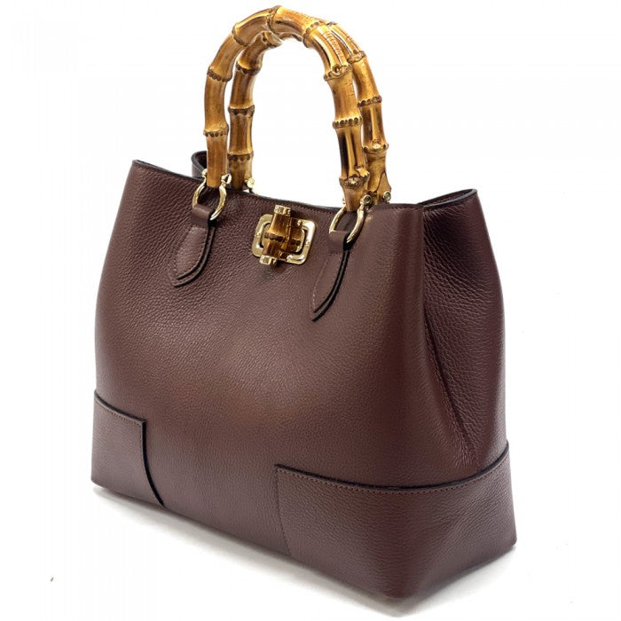 Fabrizia Leather Handbag