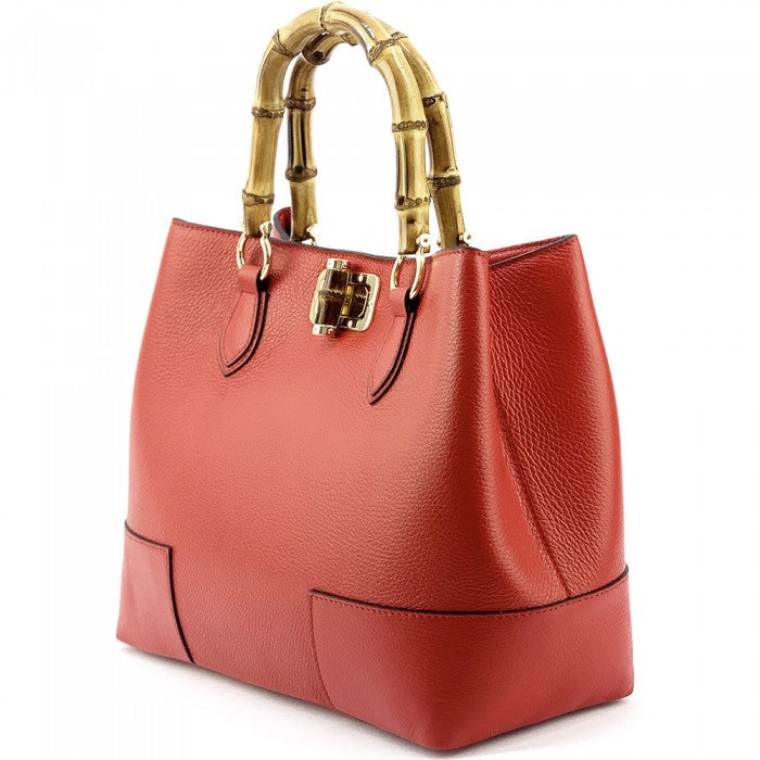 Fabrizia Leather Handbag