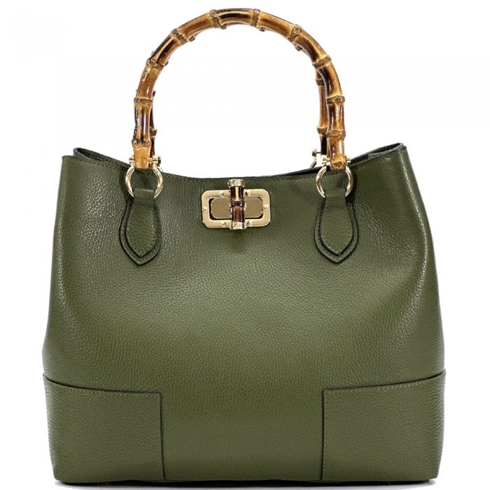Fabrizia Leather Handbag