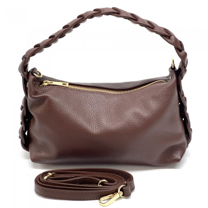 Aurora Small Hobo Leather bag