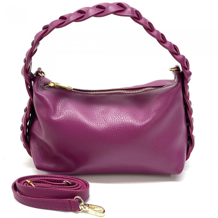 Aurora Small Hobo Leather bag