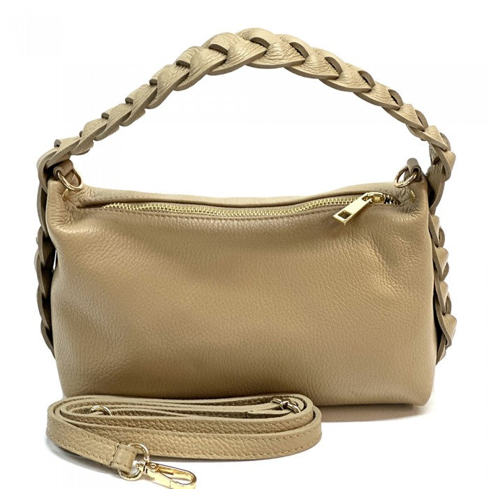 Aurora Small Hobo Leather bag