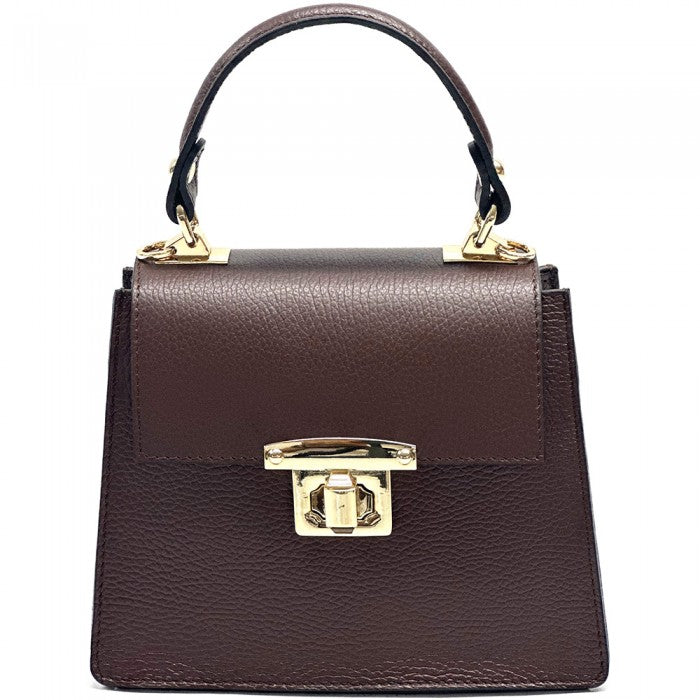 Cirilla leather handbag