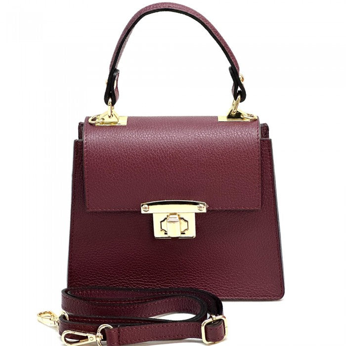Cirilla leather handbag