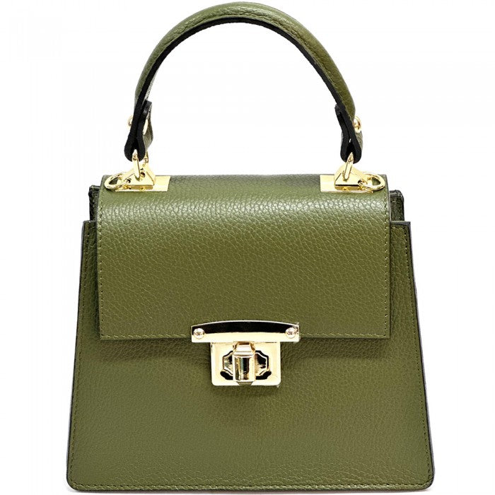 Cirilla leather handbag