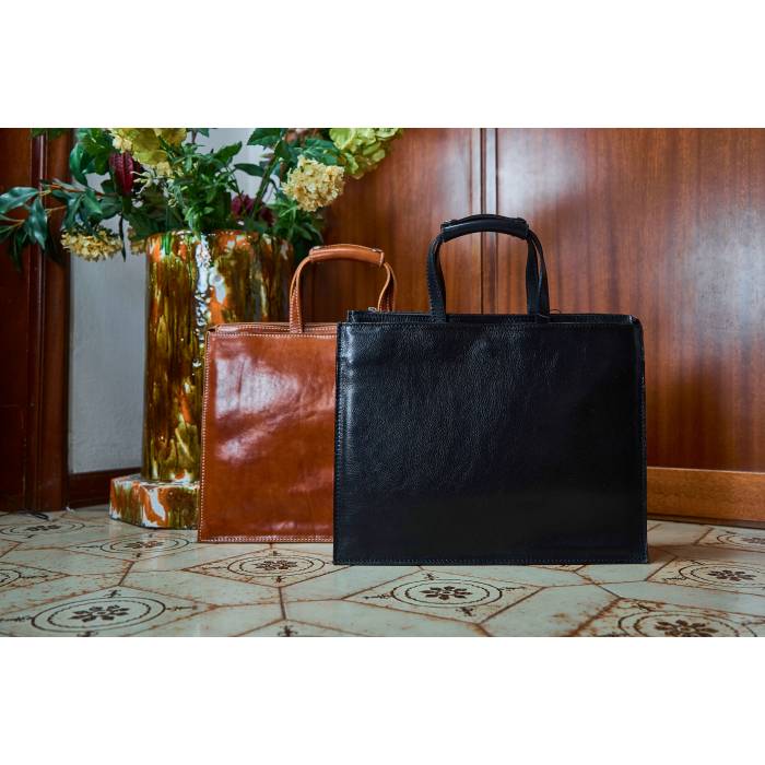 Ivano leather Tote bag