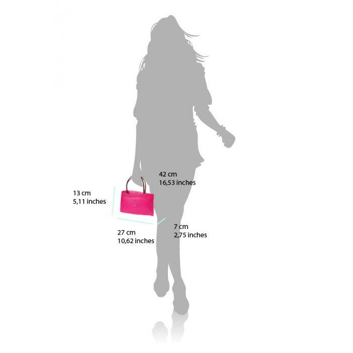 Sac à main en cuir Serafina 