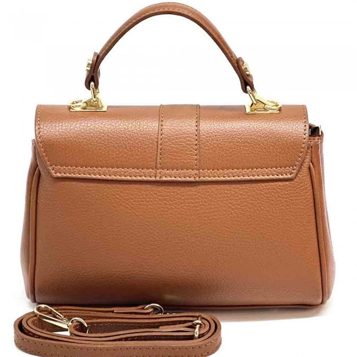 Diamante leather bag
