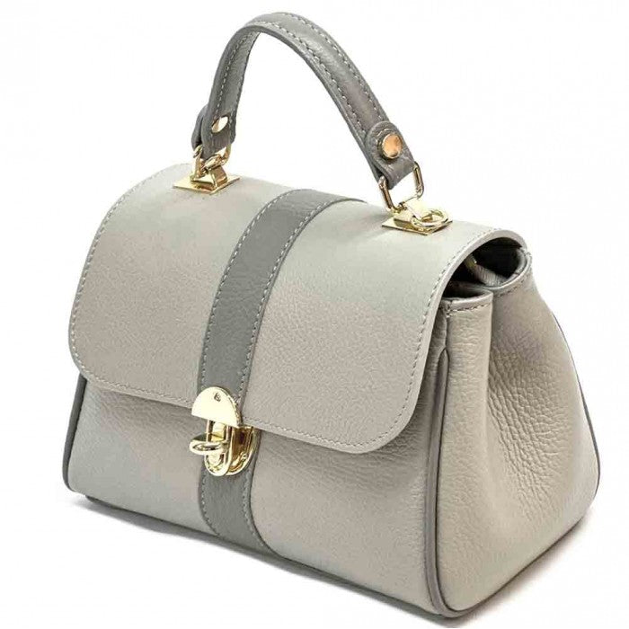 Diamante leather bag