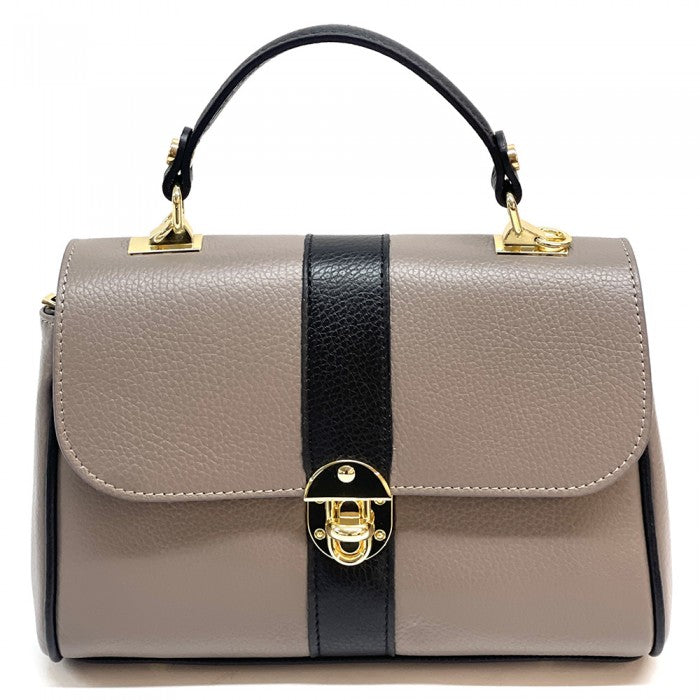 Diamante leather bag