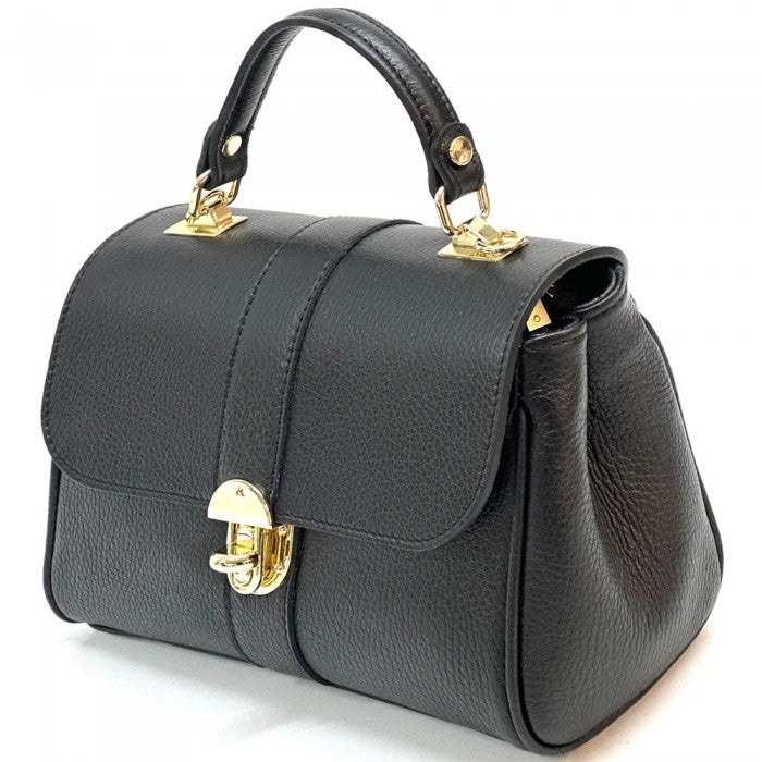 Diamante leather bag