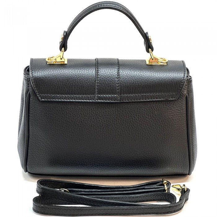Diamante leather bag
