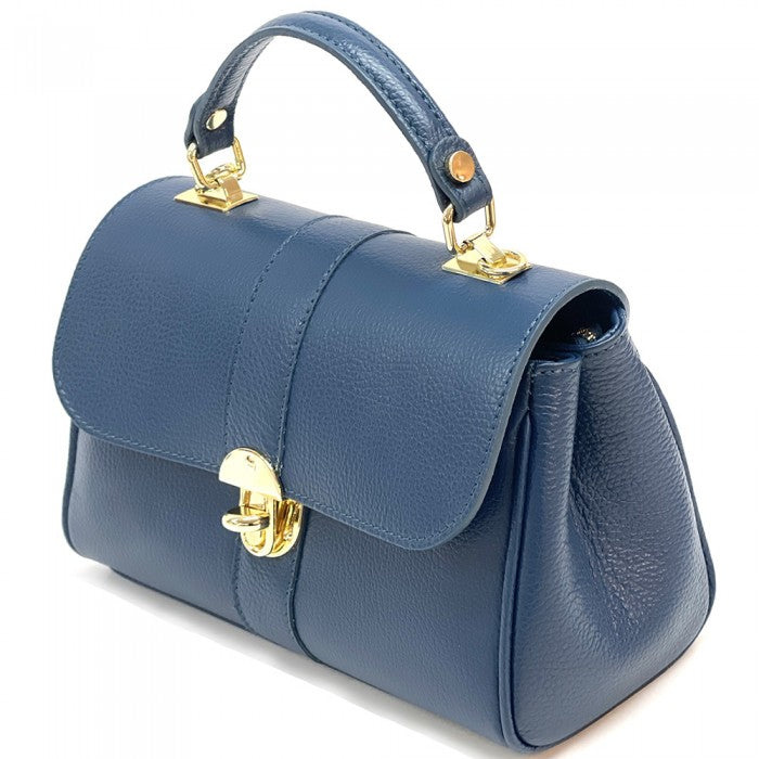 Diamante leather bag