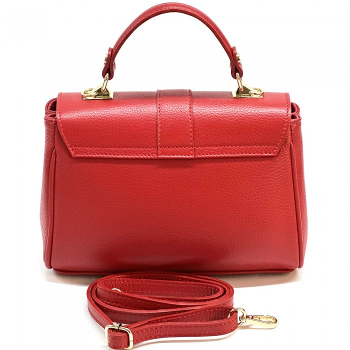 Diamante leather bag