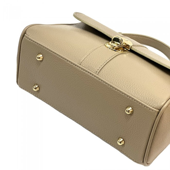 Diamante leather bag
