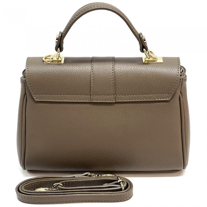 Diamante leather bag