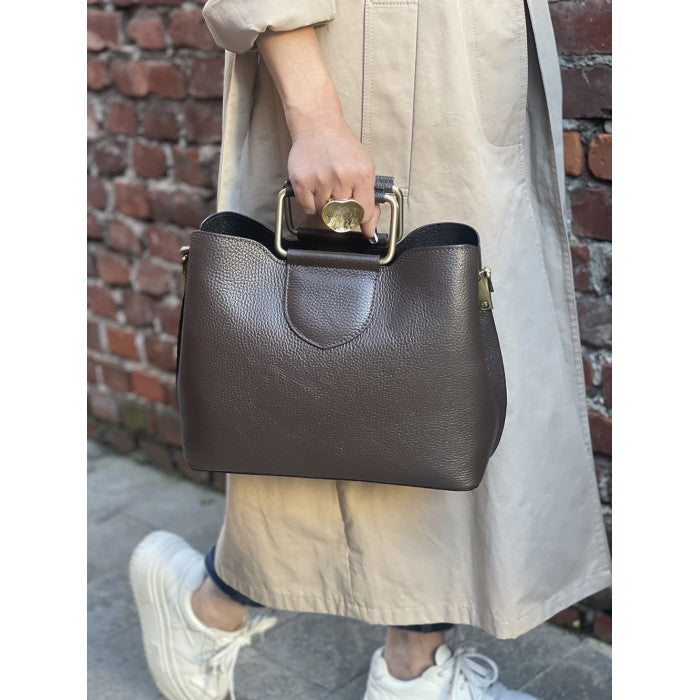Sac à main en cuir Rosina