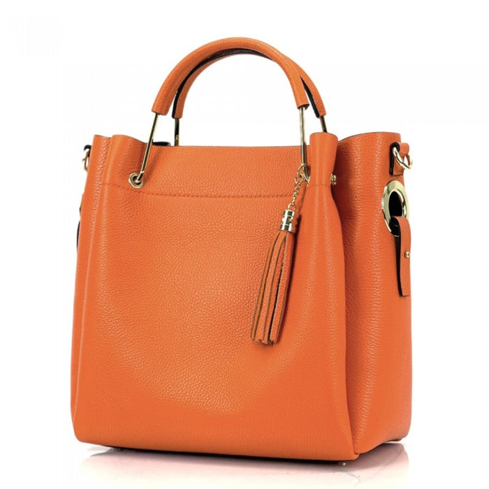 Selene leather handbag