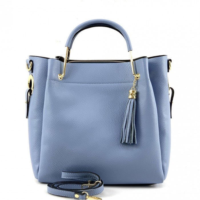 Selene leather handbag