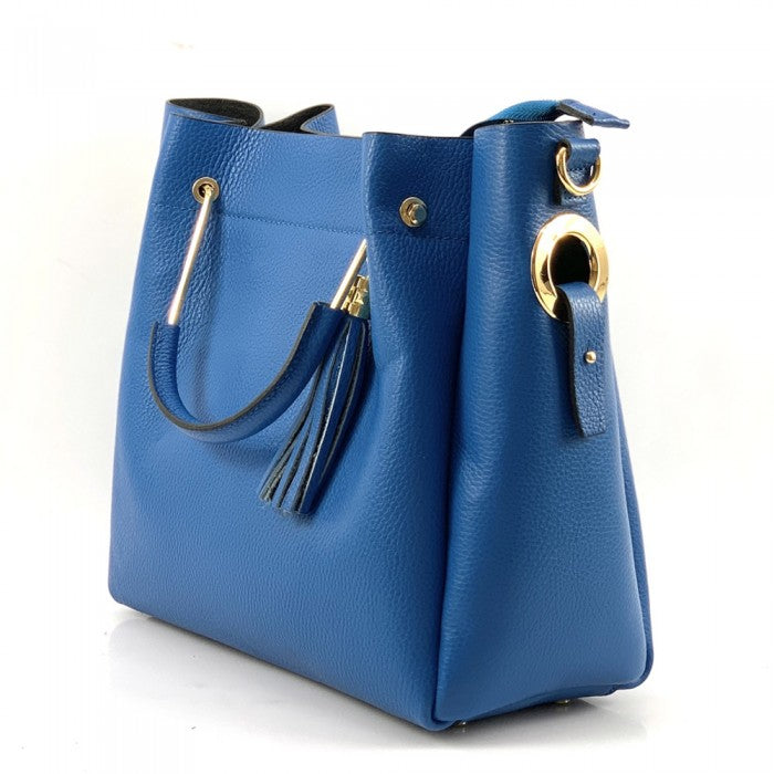 Selene leather handbag