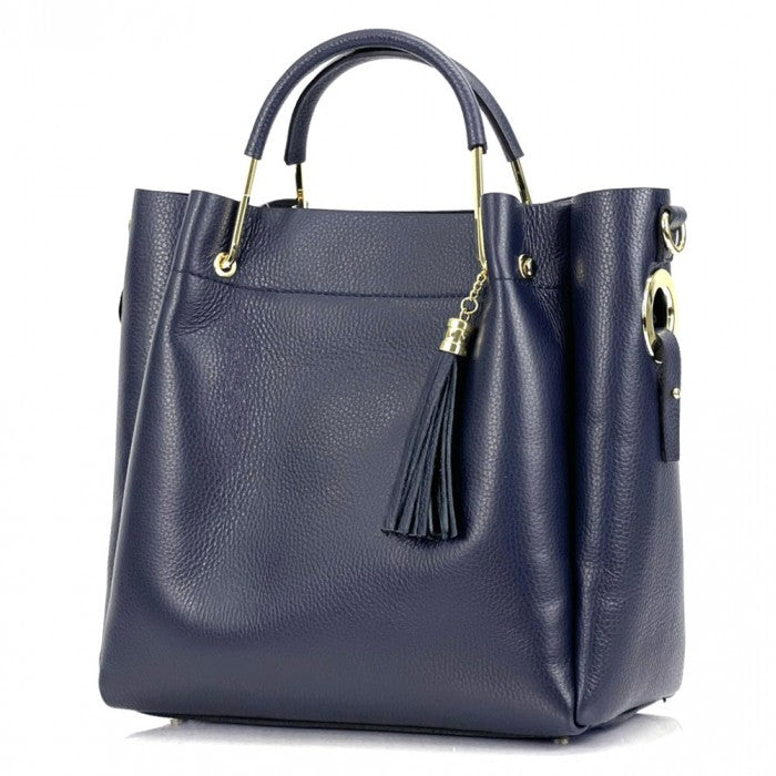 Selene leather handbag