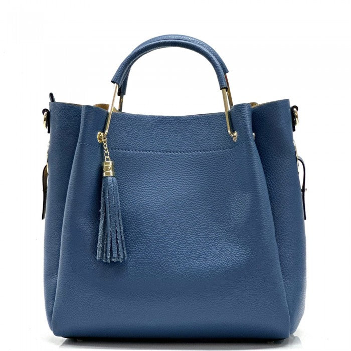 Selene leather handbag