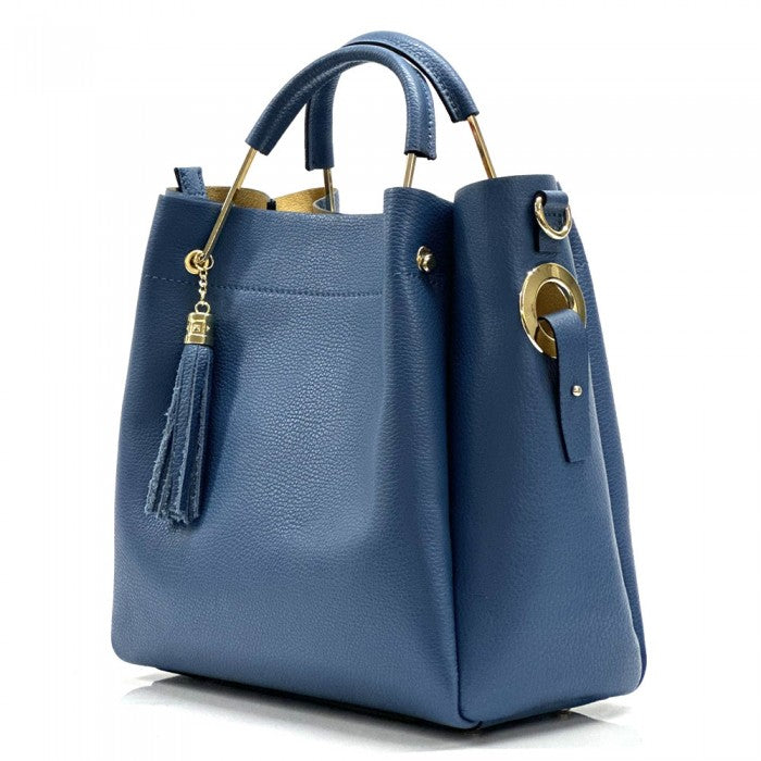 Selene leather handbag