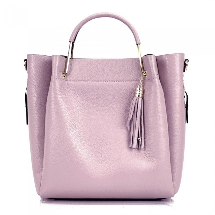 Selene leather handbag